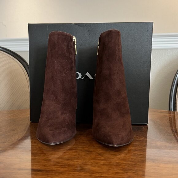 Coach Carter Suede Bootie Size 6.5 - Picture 5 of 14
